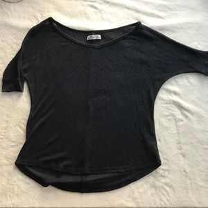 Hollister black sweater